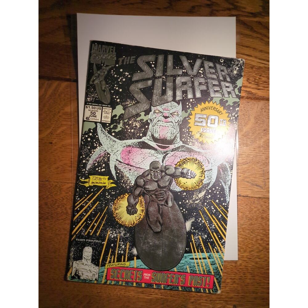 Marvel Comics The Silver Surfer #50 3rd Printing